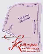 бесплатная выкройка капюшона Веры Ольховской рисунок 2