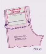 двойной шов