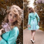 Фото сшитого платья по этой выкройке