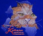 Машинная вышивка на драпе: флизелин, иглы, настройки… 2