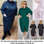 Фото сшитого платья по выкройке прислала подписчица elenaovchinnikova8160