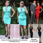 Фото сшитого платья от покупательницы выкройки