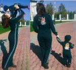 Фото сшитого комбинезона по лекалам из выкройки