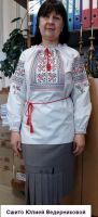 Сшито Юлией Ведерниковой по выкройке блузки сапожковского кроя