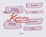 Как разрезать при раскрое рубашечный воротник с цельнокроеной стойкой