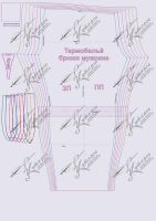 выкройки брюк мужских термобелья - лосин, легинсов - рисунок вида
