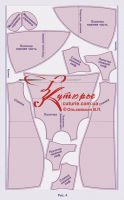 Как кроить платье или сарафан бохо по простой готовой выкройке рис 4