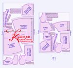 Как кроить летние жакет и платье без складок по готовым выкройкам рис 2