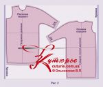 Выкройка платья «асимметрия-летучая мышь» 40-52 рис2