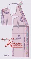 Как выполнить обтачки при раскрое прямого платья