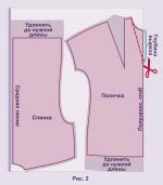 Выкройка своими руками изменение длины простого платья с рукавом кимоно