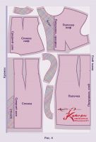 выкройка красного платья Виктории Бэкхэм 5
