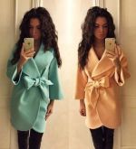 Выкройка «пальто-халата» 40-52 фото1