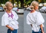 Выкройка "блузы с фонарём"