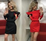 Выкройка платья-футляра с фантазийным рукавом - Электронная выкройка в двух вариантах размеров: 
Прямое платье футляр с фантазийным рукавом выкройка размер от 40 до 52. 
Выкройка для полных прямого платья футляр для размеров от 52 до 64. Уровень сложности шитья: средний, потребуются швейные навыки, пригодится опыт в шитье платья-футляра. Приблизительный расход ткани на платье при ширине 140-150 см составит от 170 до 220 см, в зависимости от размера и выбора длины. Для шитья можно использовать большинство тонких и плотных тканей плательного ассортимента, за исключением стретча с большой растяжимостью.