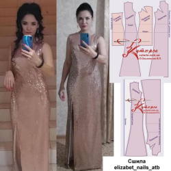 Платье годе сшито подписчицей elizabet_nails_atb